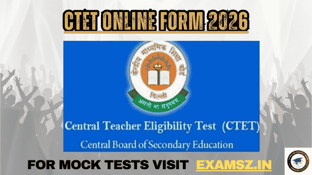 CTET Correction Online Application Form 2026