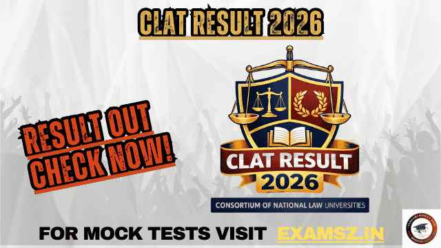 CLAT Result 2026 OUT
