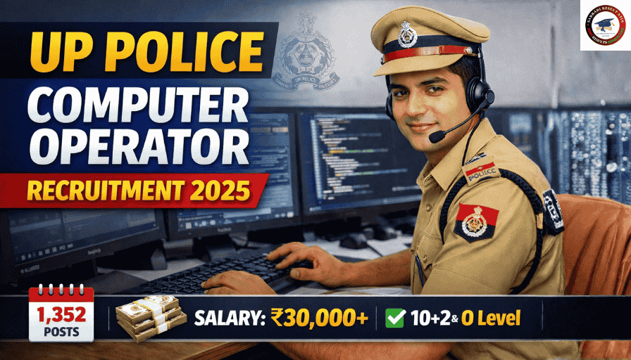 UP Police Computer Operator Grade-A Recruitment 2025