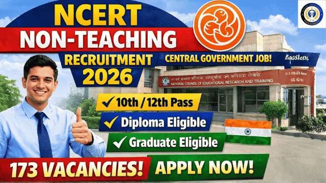 NCERT Non-Teaching Recruitment 2026