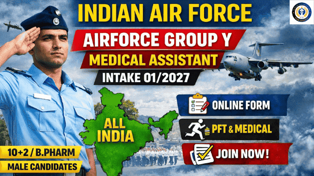 Airforce Group Y/ Medical Assistant Airmen Intake 01/2027 Online Form