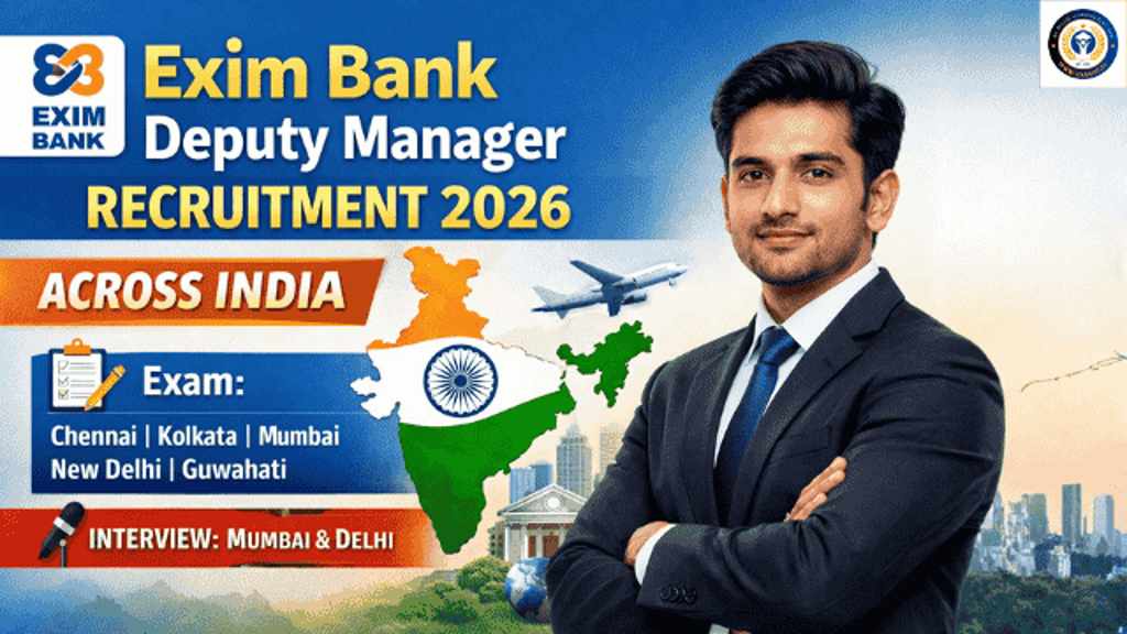 Exim Bank Deputy Manager Recruitment 2026