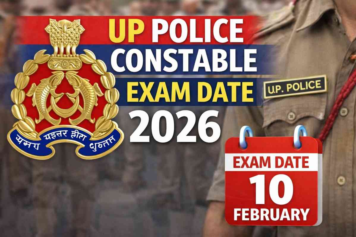 UP Police Constable Exam Date 2026