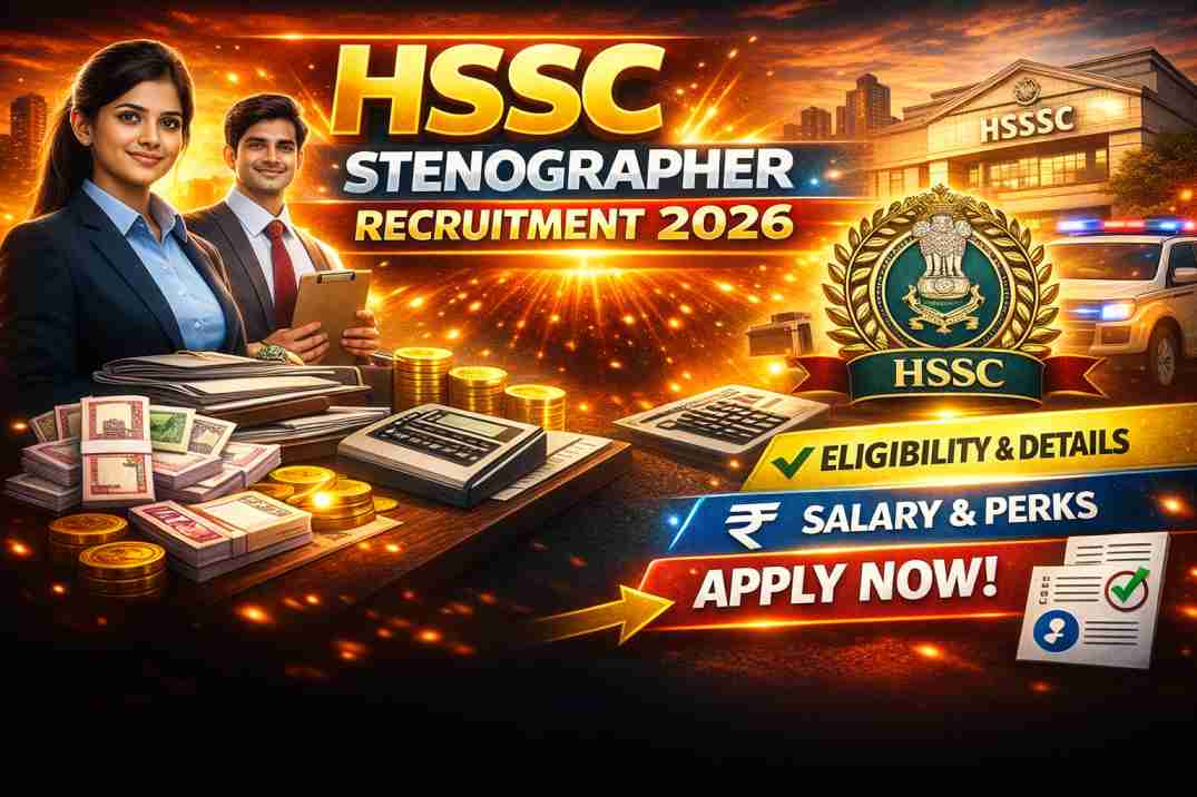 HSSC Stenographer Recruitment 2026