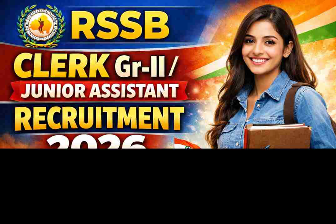 RSSB Clerk Gr-II/ Junior Assistant Recruitment 2026