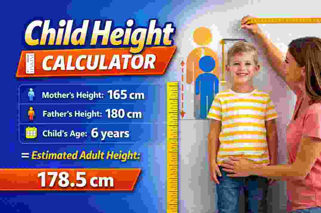 CHILD HEIGHT PREDICTOR CALCULATOR