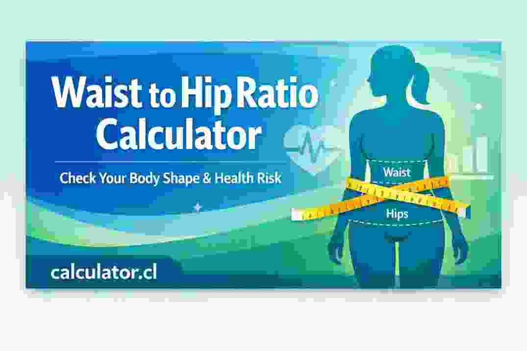 Free Waist-to-Hip Ratio Calculator