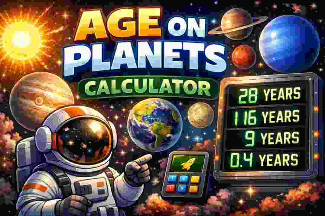Age on Planets Calculator