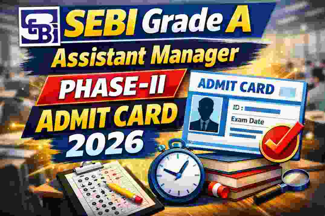 SEBI Grade A Assistant Manager Phase-II Admit Card 2026
