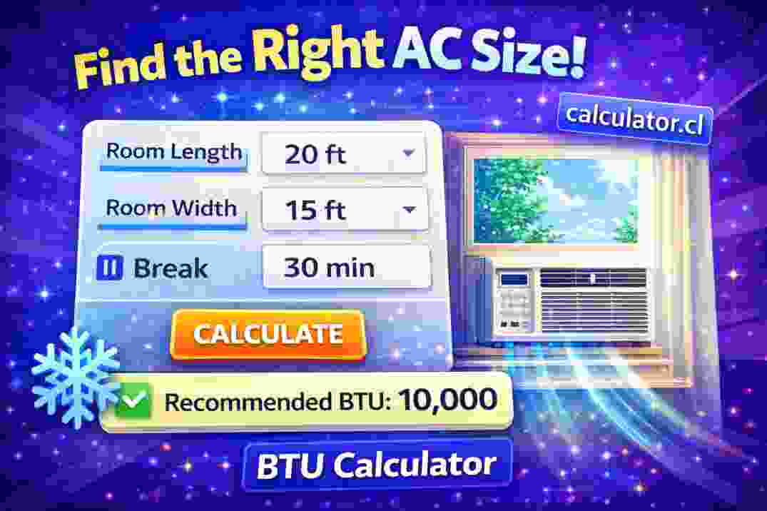 AC BTU Calculator