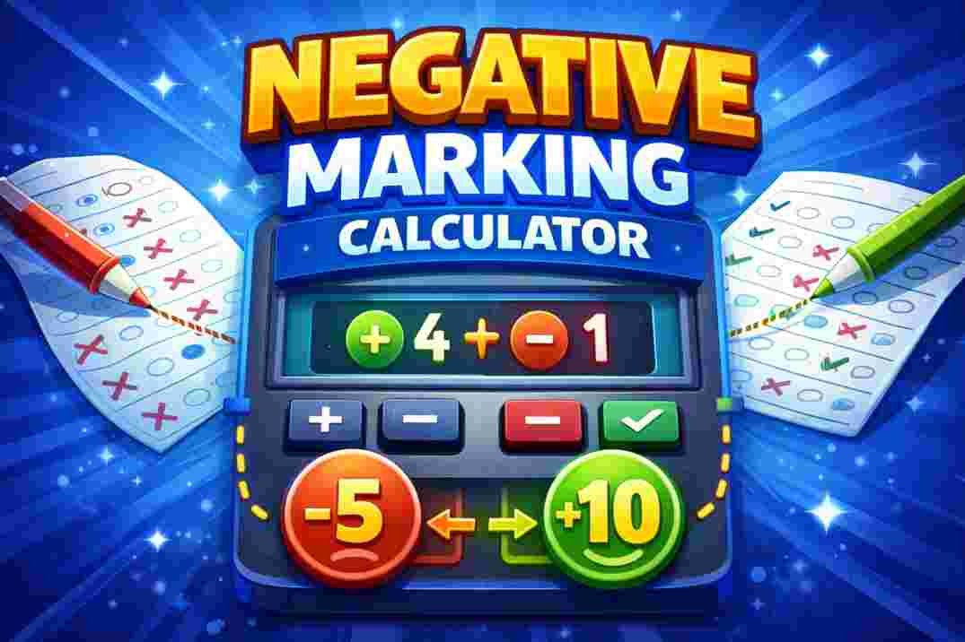 NEGATIVE MARKING CALCULATOR