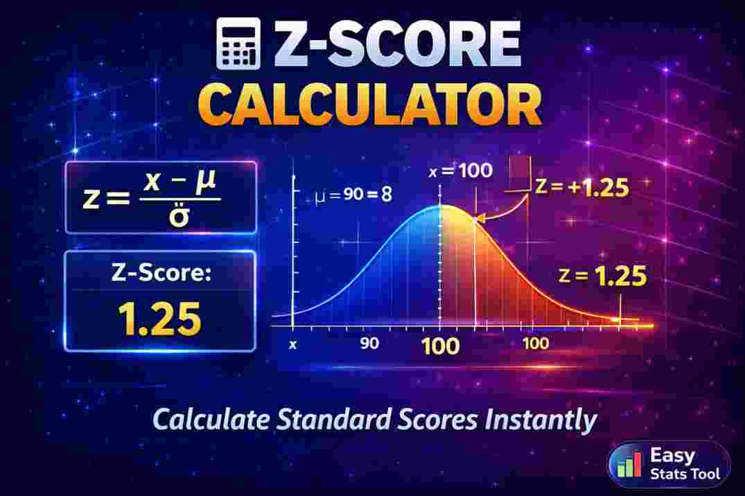 Z- SCORE CALCULATOR