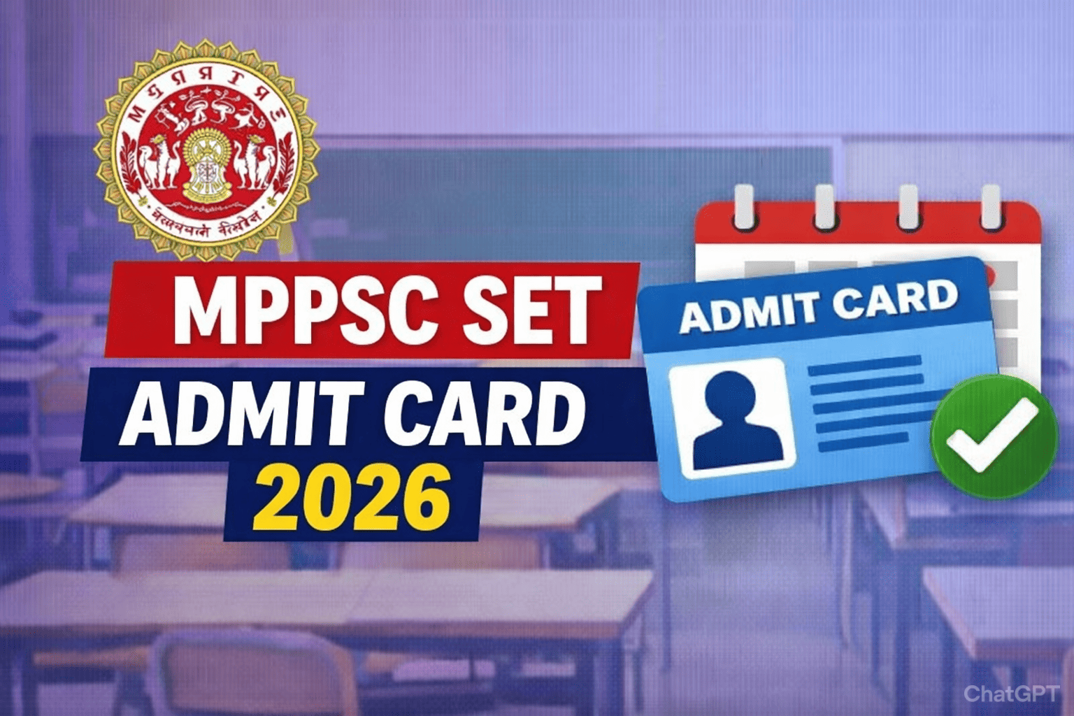 MPPSC SET Admit Card 2026 OUT
