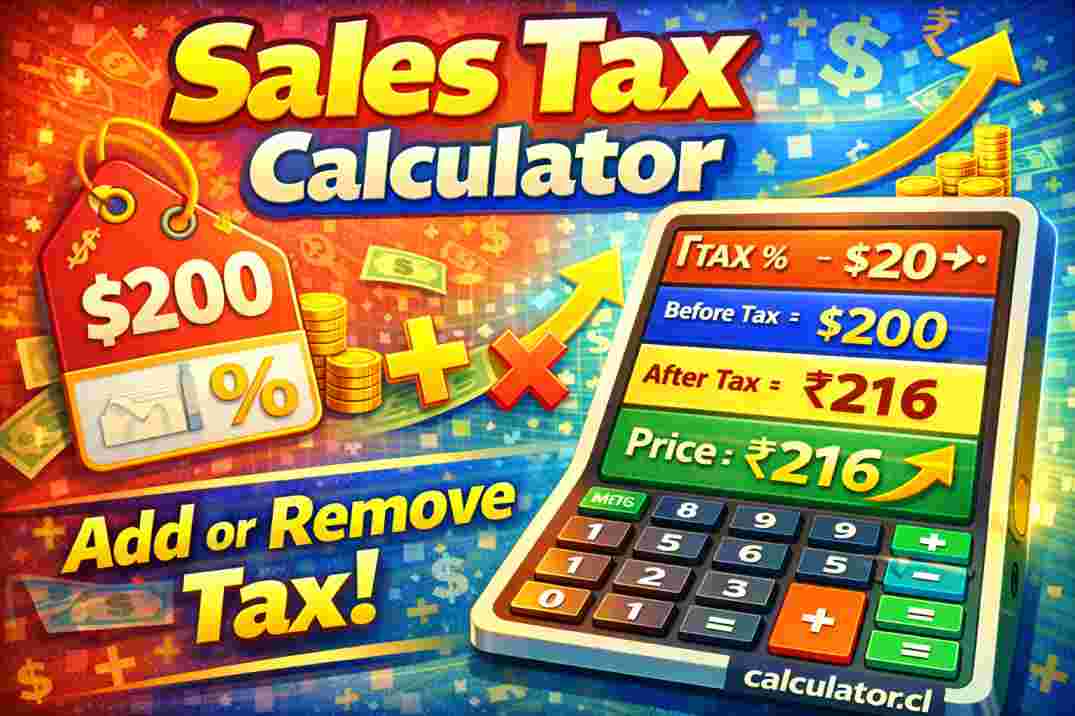 SALES TAX CALCULATOR