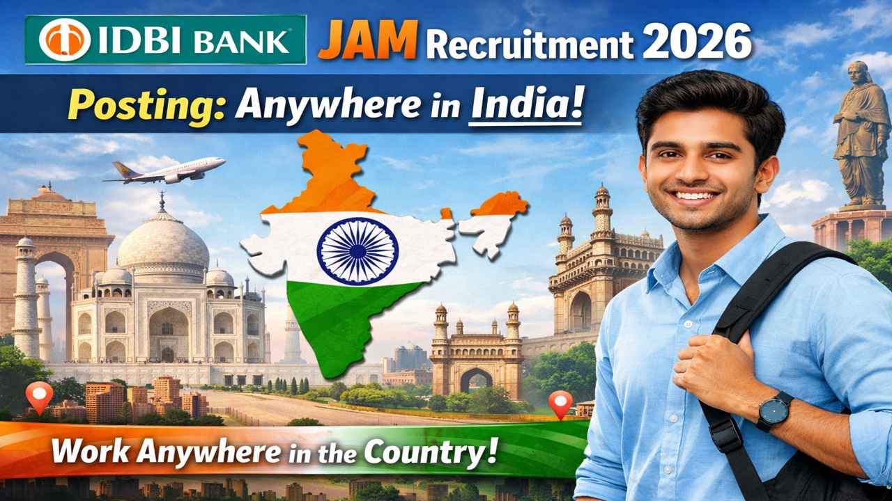 IDBI Bank JAM Recruitment 2026