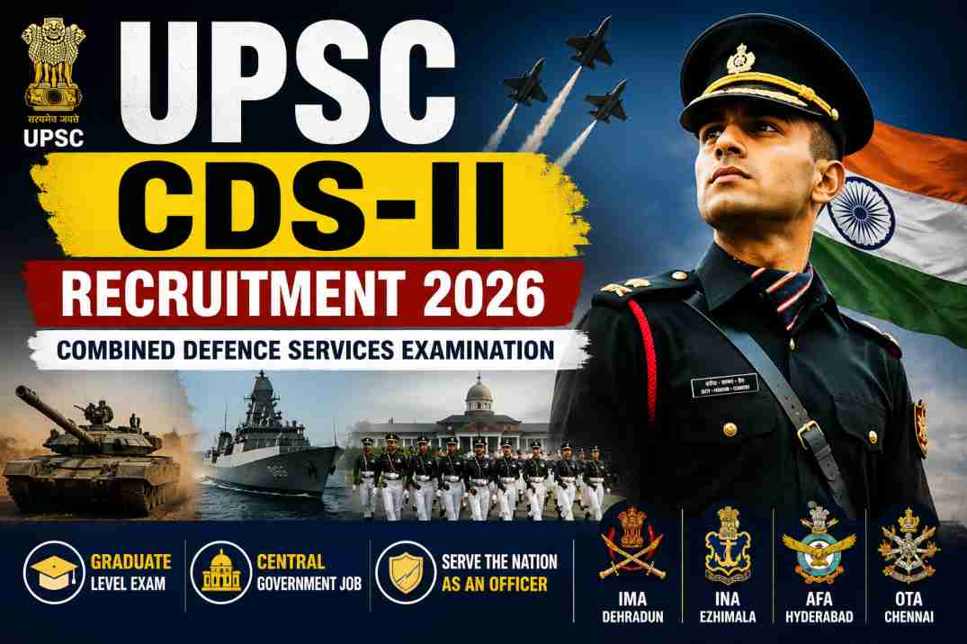 UPSC CDS-II Recruitment 2026