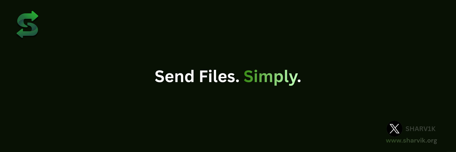 Sharvik - Send Files Simply.